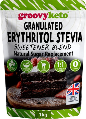 Erythritol stevia blend 1kg - erythritol, &
