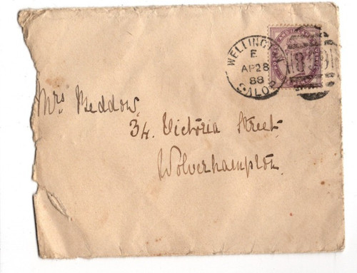 Wellington salop apr - apr, 1888