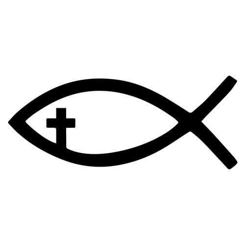 Jesus fish christian - jesus, god
