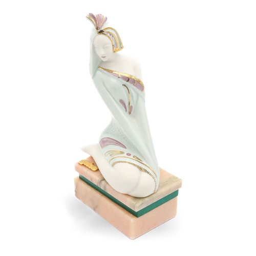 Galos art deco woman figurine - galos,