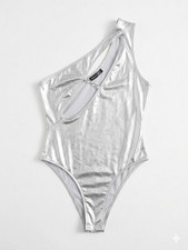 Shein metallic silver - shein,