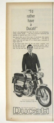 Ducati 1966 monza 160cc - jr,