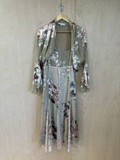 Kate Cooper Floral Dress and Bolero Set Size 14