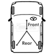 Handbrake Cable For Ford