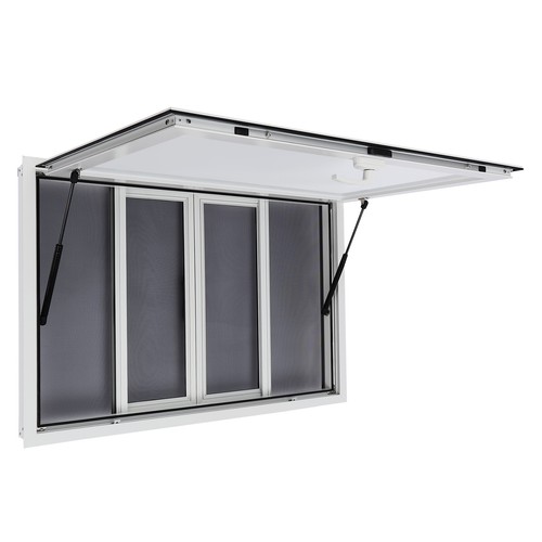 White concession window awning - concession,