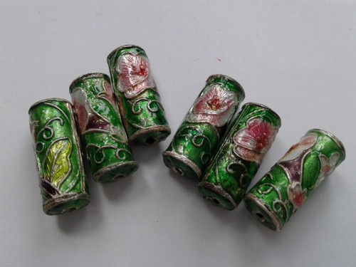 Cloisonne cylinder shape - 6,