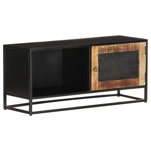Vidaxl rough mango - wood, tv