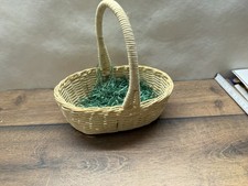 Oval Wicker Basket Handle
