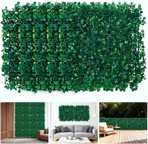 Boxwood hedge panels - panels, green