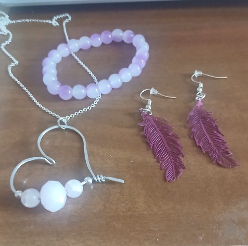 Piece jewelry lavender bead - 3, jewelry/