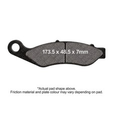 EBC Pro HH Brake Pad Set Front