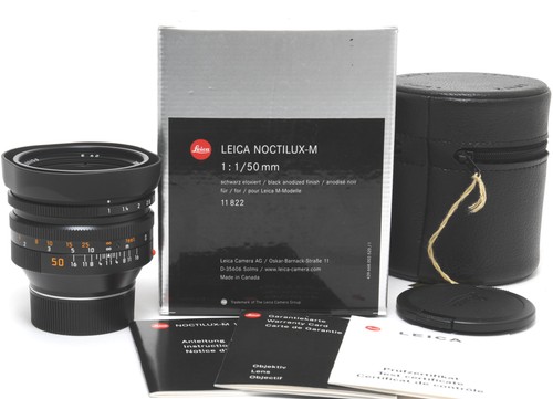 Leica 50mm noctilux m last - leica,