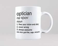 Optician Mug Coffee Tea Cup