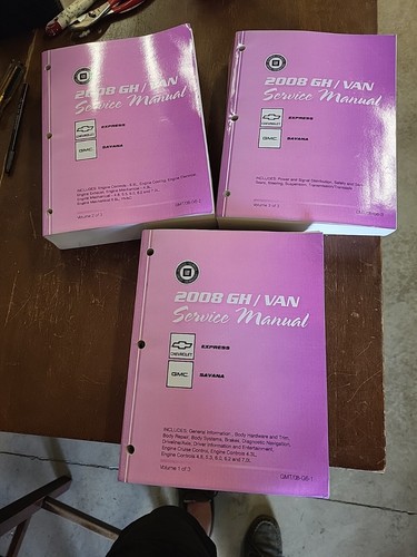 2008 van service manual - gh/van,