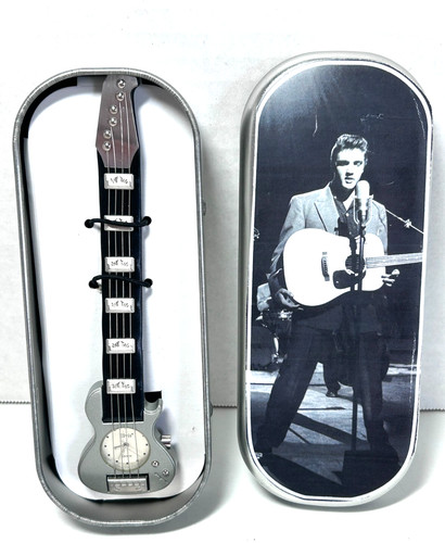 Watch elvis guitar silver - watch,