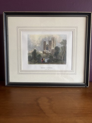 Framed print durham cathedral - print,