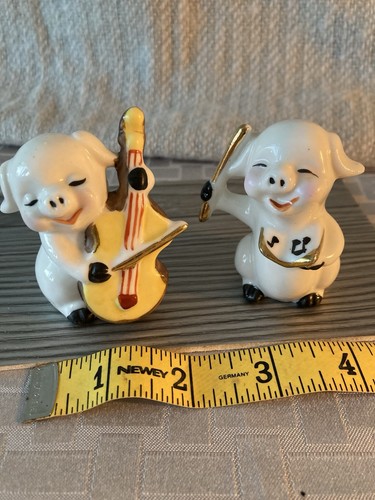 Musician ceramic pigs - musician,