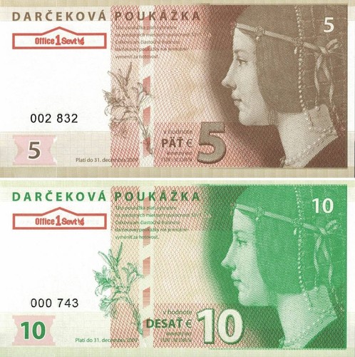 Slovakia 10 sevt - 5€, 10€