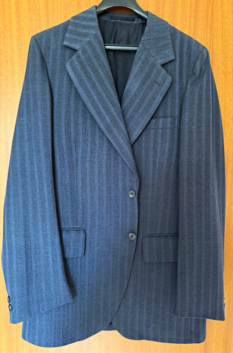 Burberrys blue grey - , pinstripe