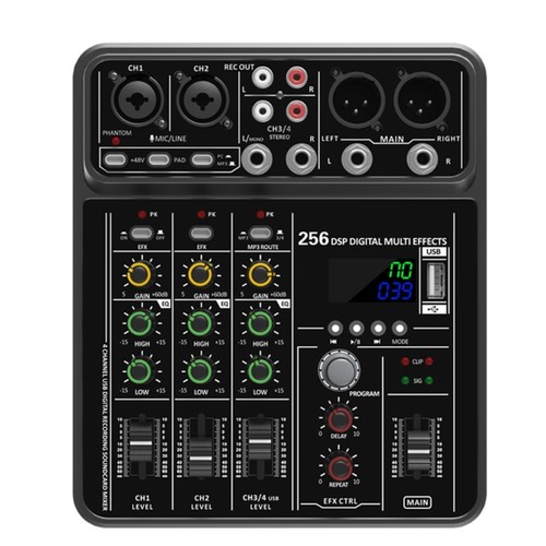 Audios 4channel mixer - audios,