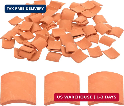 80pcs miniature roof tiles - miniature,