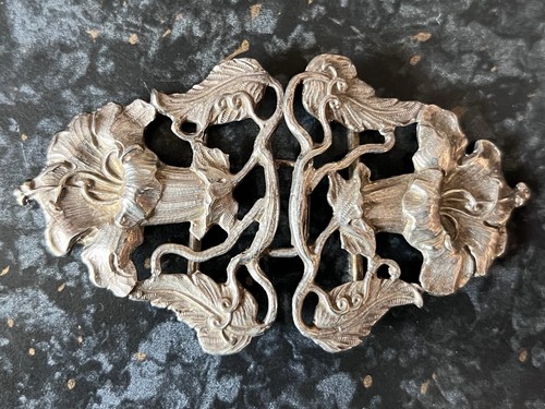 Solid silver nurses - silver, belt