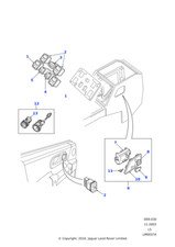 Land Rover Cigarette  Lighter Assembly Facia/Console Fits Discovery 2 Freelander