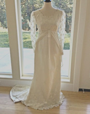 VTG Italian Wedding Dress XS