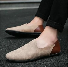 Suede Casual Loafers Men's