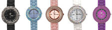 Kirks Folly Fairy Halo Sparkle Watch: Choice: Black, Blush, White, Blue, Purple