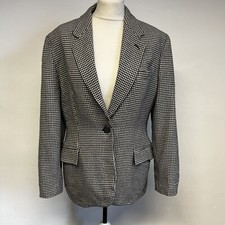 Max Mara Houndstooth Blazer