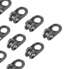 20x Boot Lace Hooks Lace Fittings Buckles With Rivets For Repair/Camp/Hike/Climb