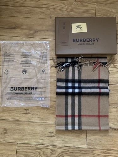 Burberry cashmere scarf - cashmere, beige