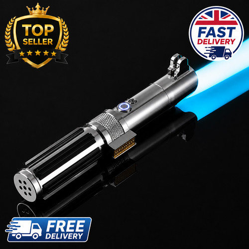 Blue lightsaber replica - blue,