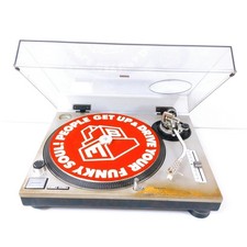 Technics SL-1200MK2 Direct Drive DJ Turntable Silver Working with Defects