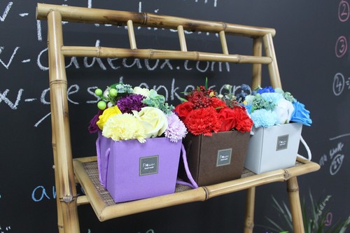 Soap flower bouquet - flower,