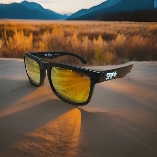 New spy helm sunglasses - helm, black