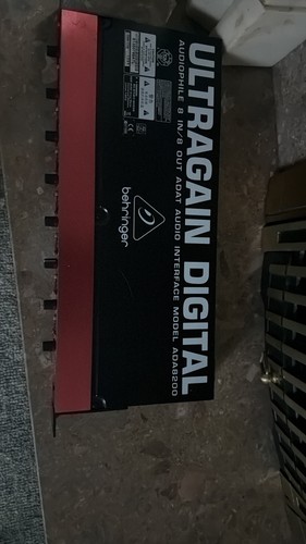 Behringer ada8200 ultragain - ada8200,
