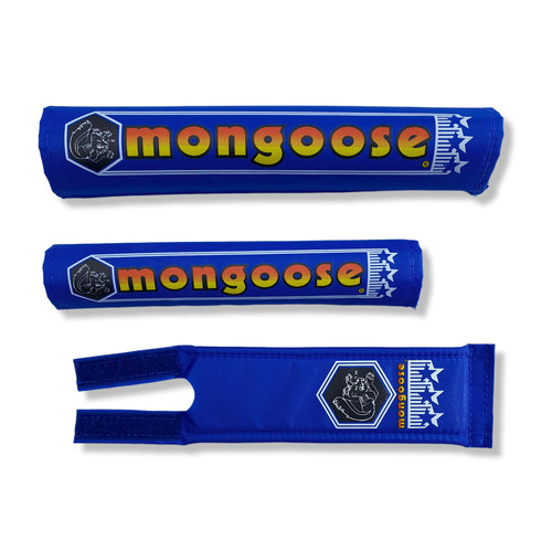 Mongoose nylon pad set blue - nylon,