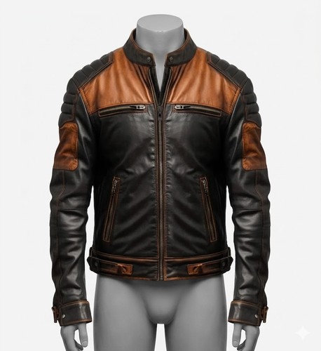 Men black brown leather - men's,