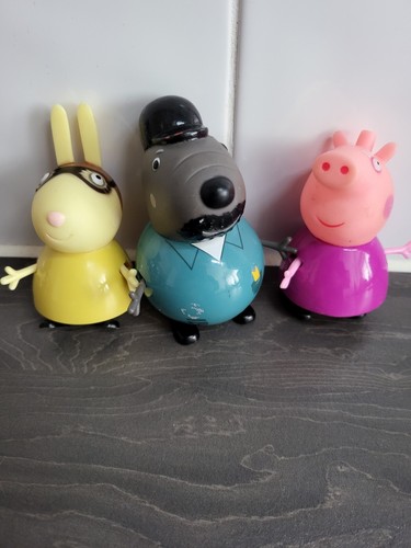 Pepper pig figures - figures, bundle