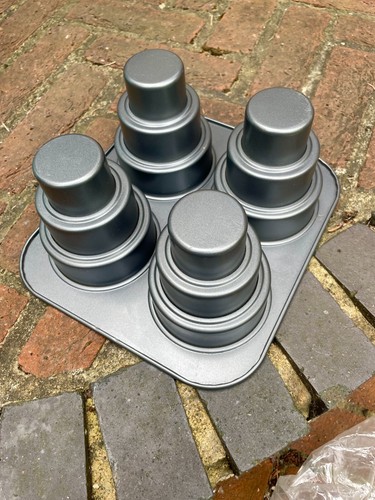 Multi tier round cake pan - round,