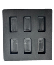 (6) Cavity 1 oz. Bar Graphite