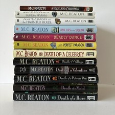 MC Beaton Hardcover Books Lot