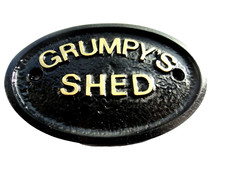 GRUMPY'S SHED WORKSHOP DOOR