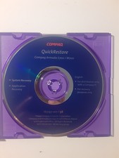 Quick Restore CD for Compaq Armada E700 / M700 PC Retro Vintage