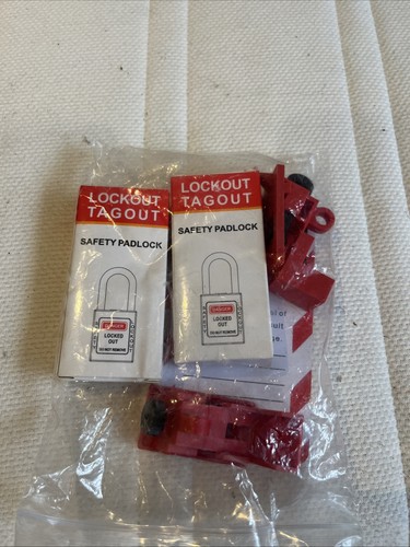 Lockout tagout kit - lockout, x2