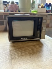 Sony KV-6000BE Trinitron Vintage Portable Colour Television Tv Mains