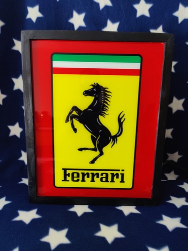 Ferrari vintage car garage - vintage,