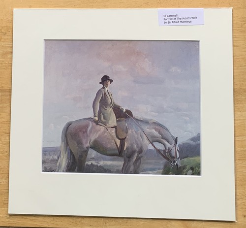 Sir alfred munnings portrait - sir,